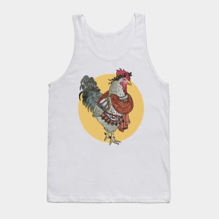 Greek Myth Chickens - Julius (Chicken) Caesar Tank Top